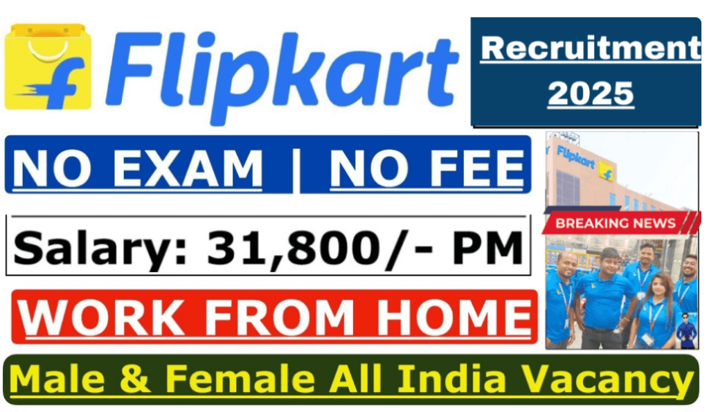 Flipkart Work From Home Jobs